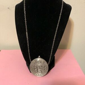 Vintage necklace, 23”, Malaysis